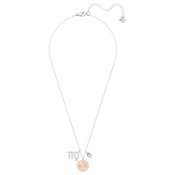 ♍️ Swarovski, Virgo Zodiac Pendant Necklace - Picture 3 of 16